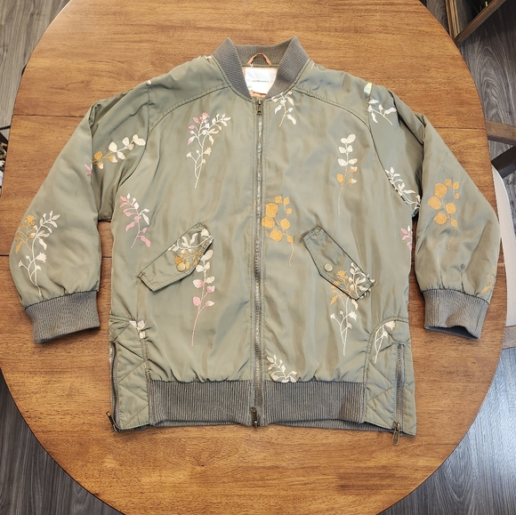 Anthropologie Ainsley Embroidered Bomber Jacket - Picture 6 of 9